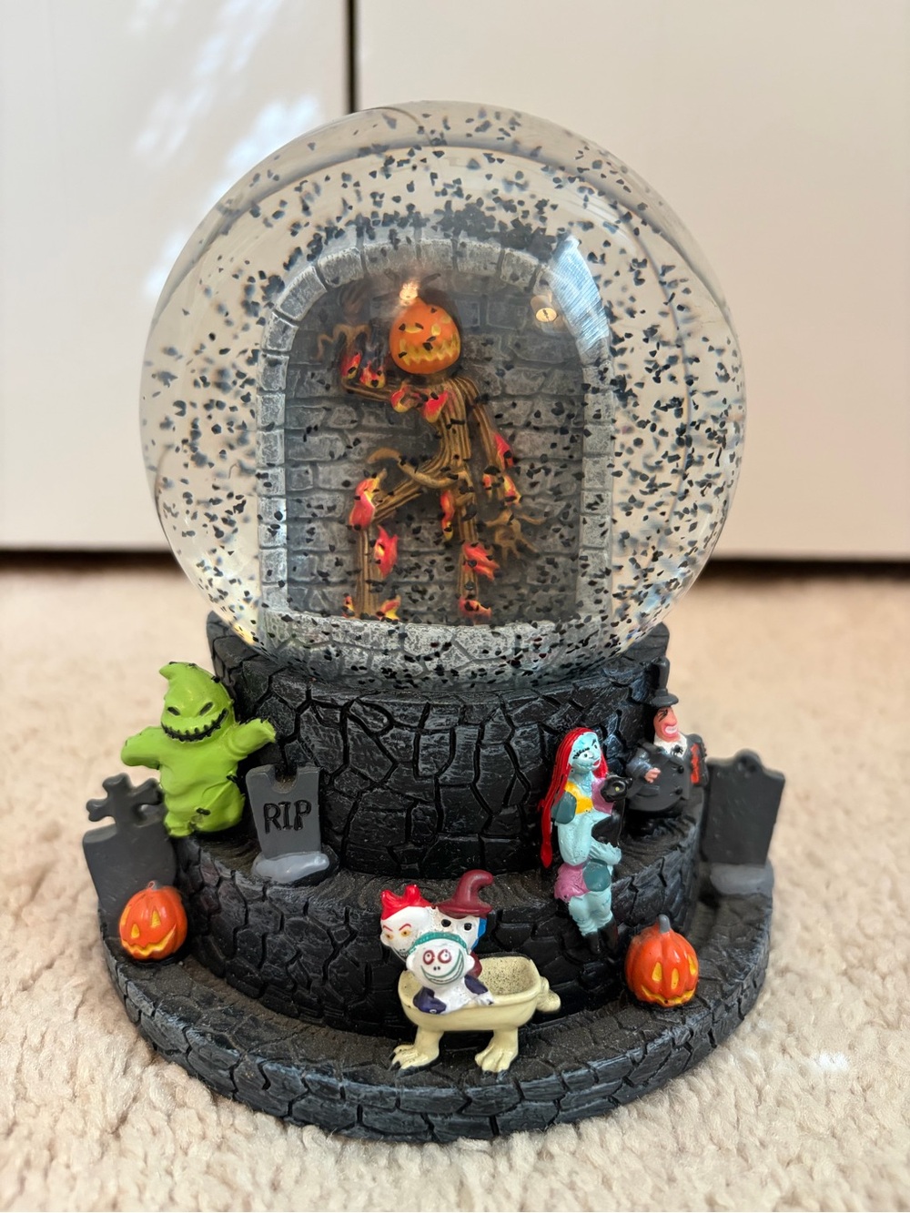 Disney x M.Z. Berger & Co Nightmare Before Christmas Snow Globe